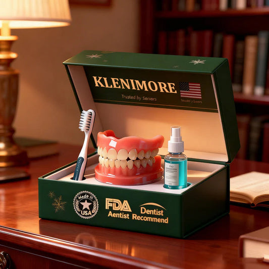 🎅CHRISTMAS HOT SALE-🏆Ends Today: 70% OFF! 🦷 Custom-Fit Dentures That Let You Eat, Talk & Smile With Confidence