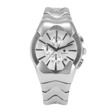 Y2K Wormhole Concept Men's Watch: Avant-garde Quartz Watch with Irregular Dial, Stylish and Unique Men's Clock
