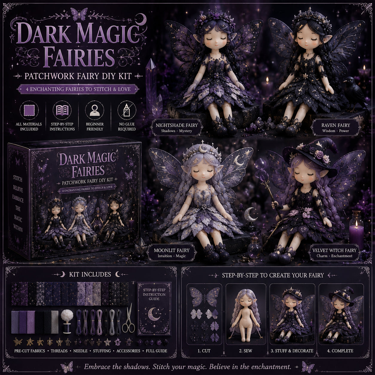 Fairy Patchwork DIY Collection