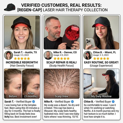 🔥 Power Red Light Therapy Cap🔥 | Reverse Thinning Hair Completely Infrared Hair Growth Cap