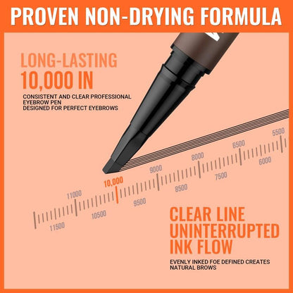 🌟 ✨ 4D Brow Pen – For Natural, All-Day Eyebrow & Eyeliner Perfection! 💁‍♀