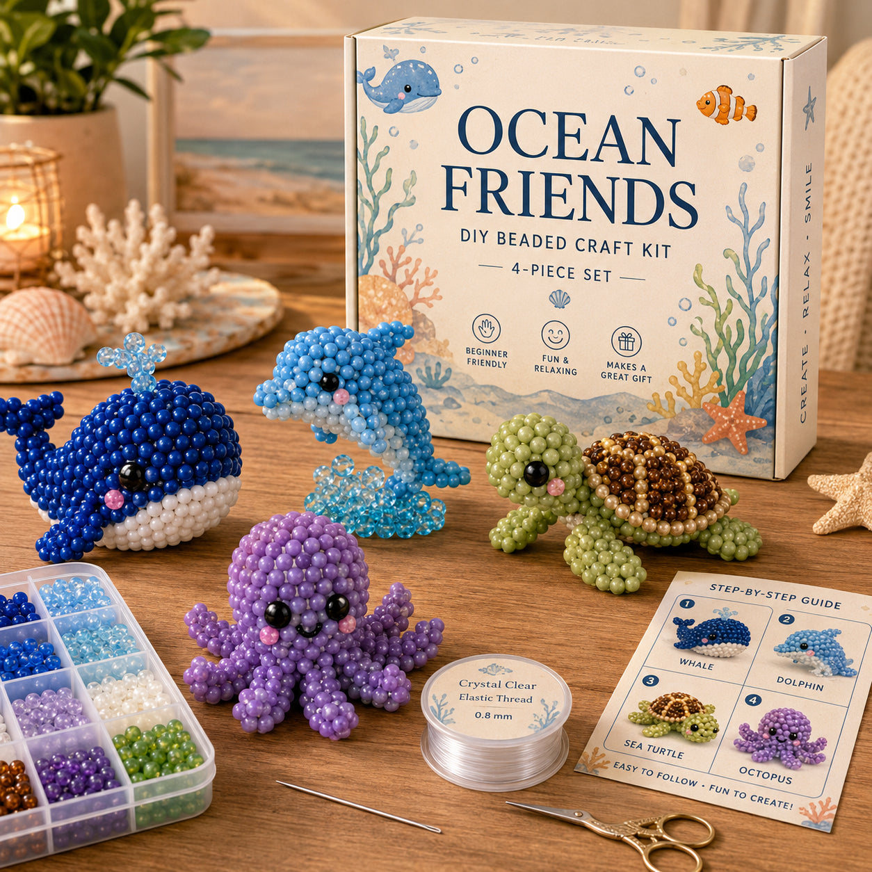 🧵✨ Tiny Beaded World 3D DIY Collection