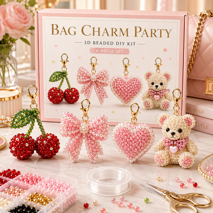 🧵✨ Creative Beaded Mini World 3D DIY Kit Collection