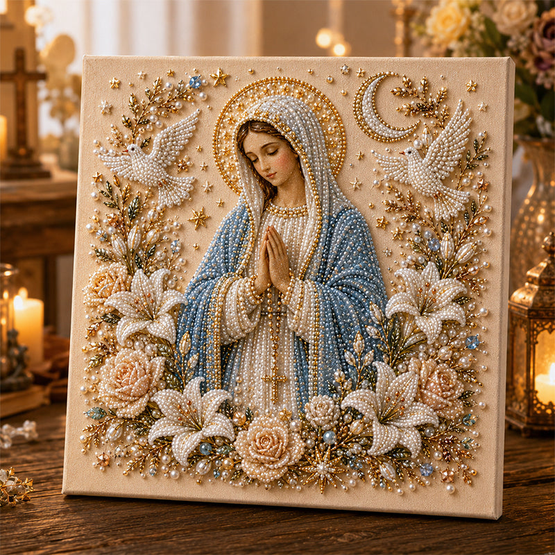 🔥 Last Day 49% OFF – ✝️ DIY Jesus Pearl Art Kit (📦Buy 2 Free Shipping)