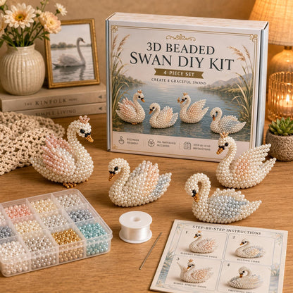 🔥Last Day 49% OFF - 🧵✨Tiny 3D Beaded Animal DIY Kit