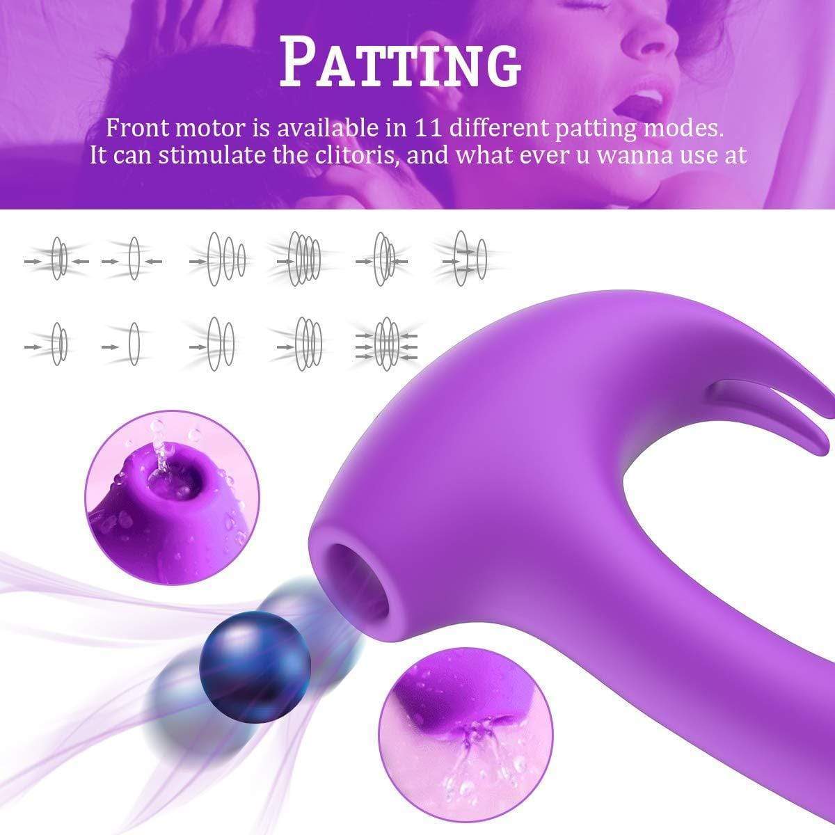 HAMMER Sucking Vibrator