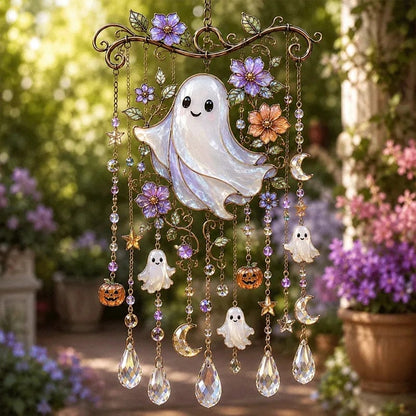 💥 Limited Time 40% OFF – 👻🎃Halloween Suncatcher Wind Chime