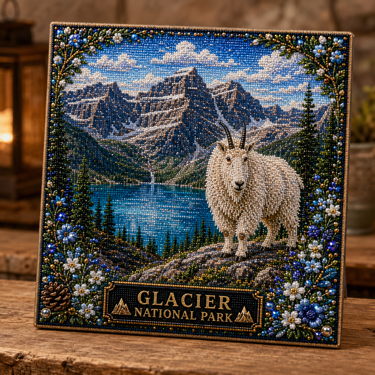 America’s National Parks Pearl Art Kit 🏞️✨ – DIY Beaded Landscape Wall Art
