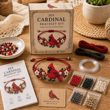 DIY Beaded Bracelet Making Kit 💎✨ – Relaxing Jewelry Craft Set for Beautiful Handmade Bracelets