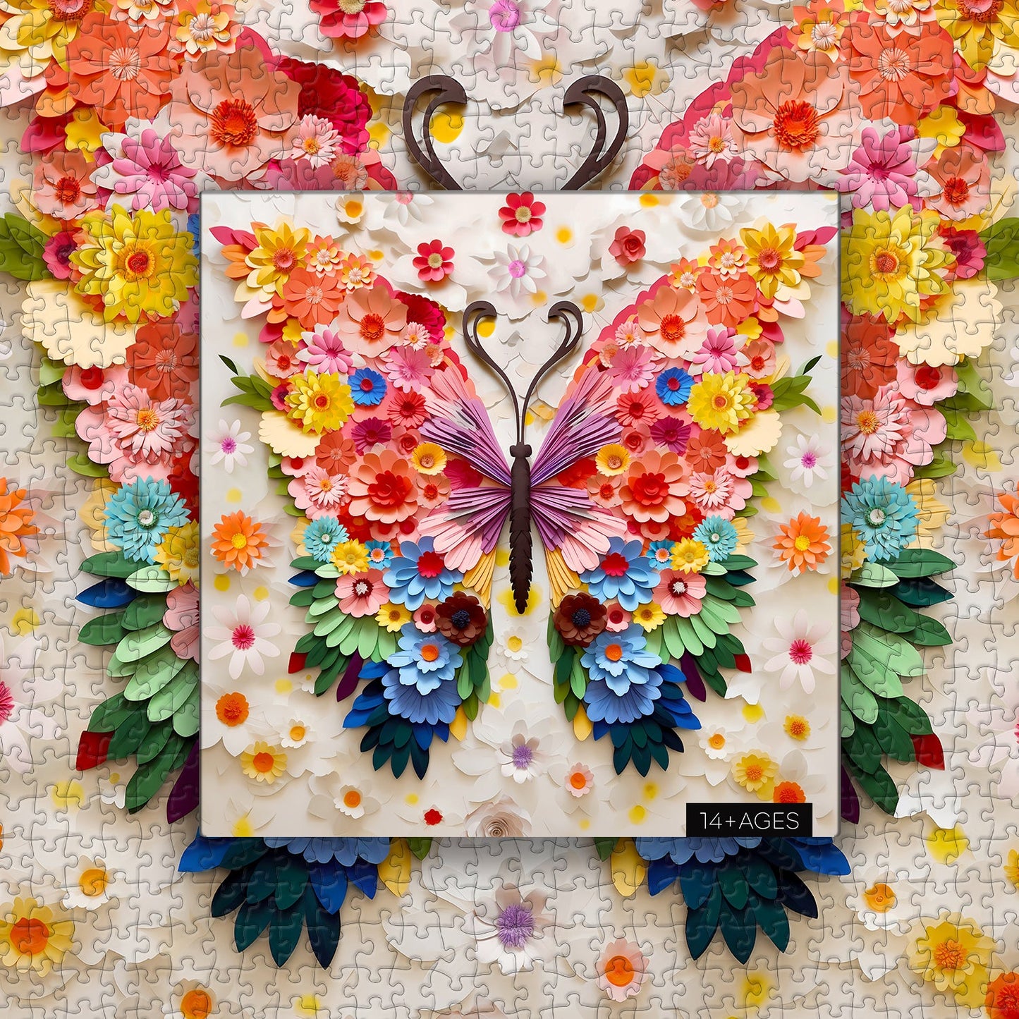 Exquisite Paper Art: Create, Relax, and Unwind with a Colorful Animal Puzzle 🧩✨🌿