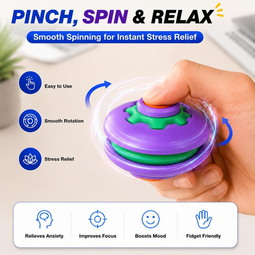 Cool Gadget Alert: The Ultimate 3D Printed Kinetic Mechanical Fidget Spinner ⚙️😎