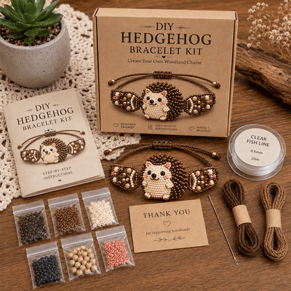 DIY Beaded Bracelet Making Kit 💎✨ – Relaxing Jewelry Craft Set for Beautiful Handmade Bracelets