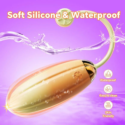 App Controlled Mini Vibrating Egg - Wearable G-Spot & Clit Vibrator