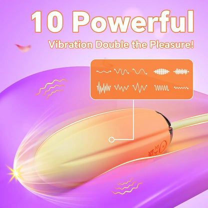 App Controlled Mini Vibrating Egg - Wearable G-Spot & Clit Vibrator