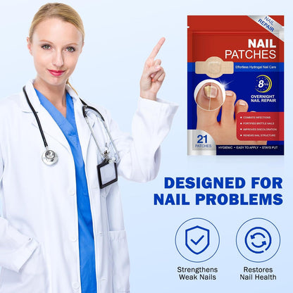 Onychomycosis stickers