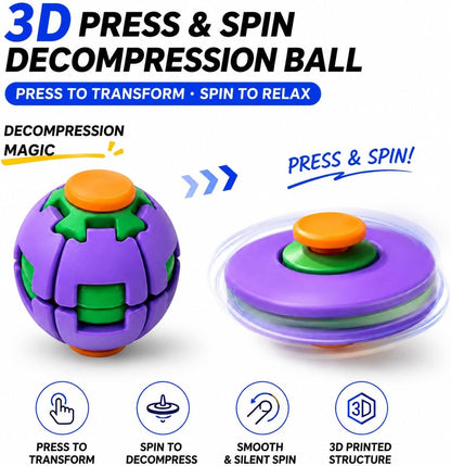 Cool Gadget Alert: The Ultimate 3D Printed Kinetic Mechanical Fidget Spinner ⚙️😎