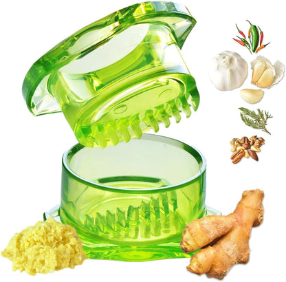 Effortless Prep: Multi-Functional Manual Garlic & Herb Twister Mincer 🧄✨