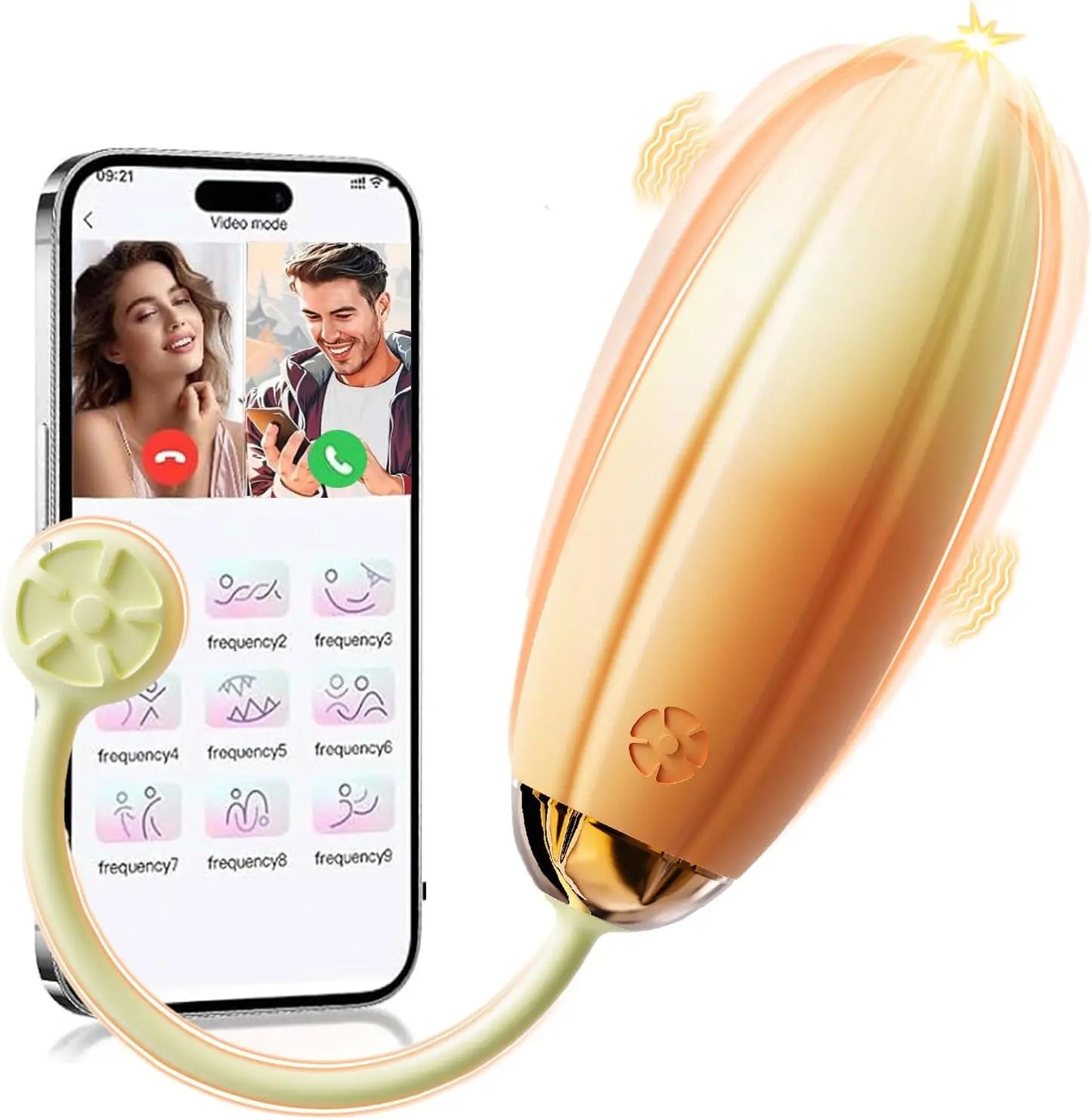 App Controlled Mini Vibrating Egg - Wearable G-Spot & Clit Vibrator