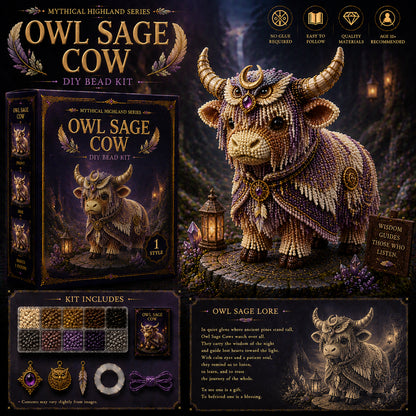 🔥Last Day BUY 3 GET 1 FREE🐮 Mythical Highland DIY Bead Kit Collection
