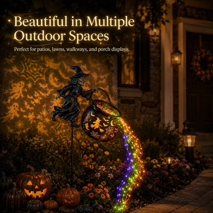 🔥Limited-time offer: 40% off 🔥Halloween Witch Cauldron Garden Lights