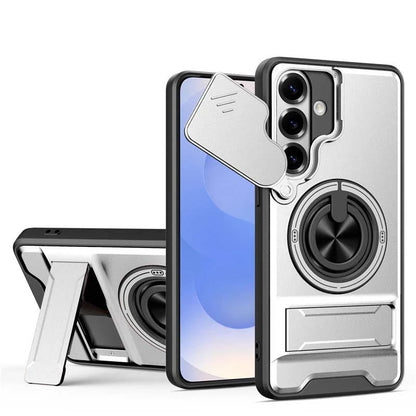 💥🏆 Flash Sale: 49% OFF! Samsung Phone Case – Sliding Camera Cover, Rotatable Ring, Magnetic Mount