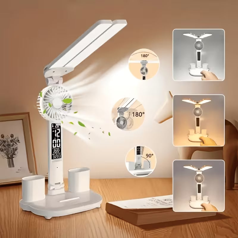 Multifunctional Fan Desk Lamp