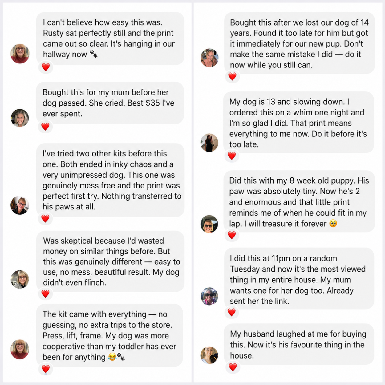 Forever Paws Clay Kit