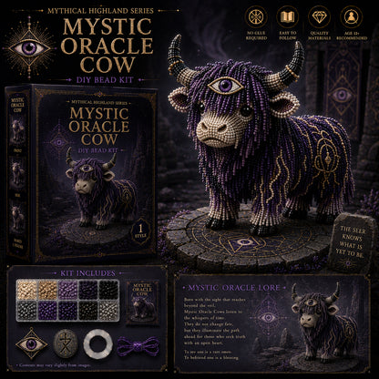 🔥Last Day BUY 3 GET 1 FREE🐮 Mythical Highland DIY Bead Kit Collection