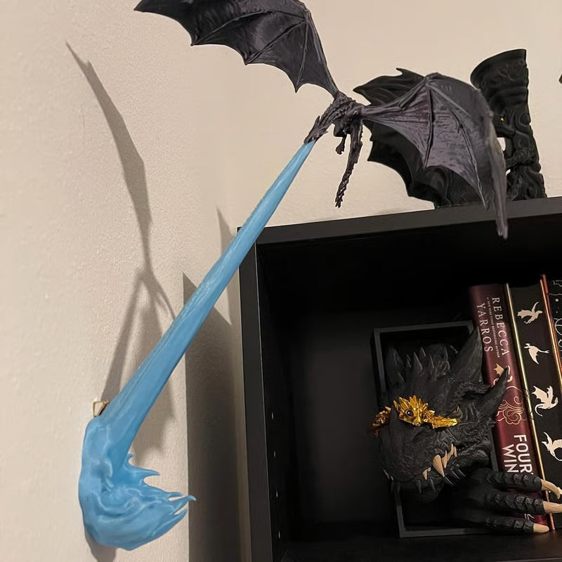 🏆Flash Sale⚡ 50K+ ✨Dragon Flame Book Nook
