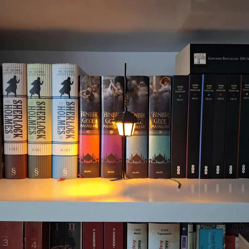 🛋️Library Lantern-Decorative Bookshelf Lighting