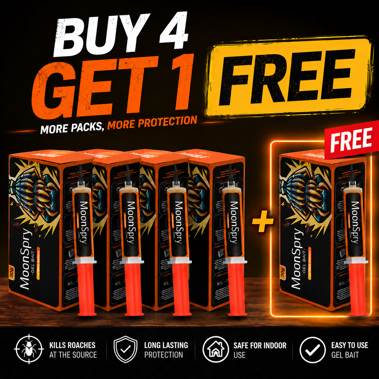 💪Buy 4 Get 1 Free  Hot Sale- 5 PCS