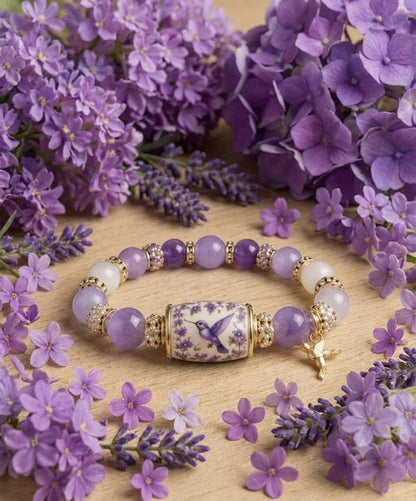 💜Hummingbird Garden Faith Bracelet 🌸 | 2026 Limited Edition Bracelet