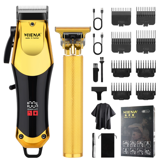 Professional Hair Clipper & Trimmer Set