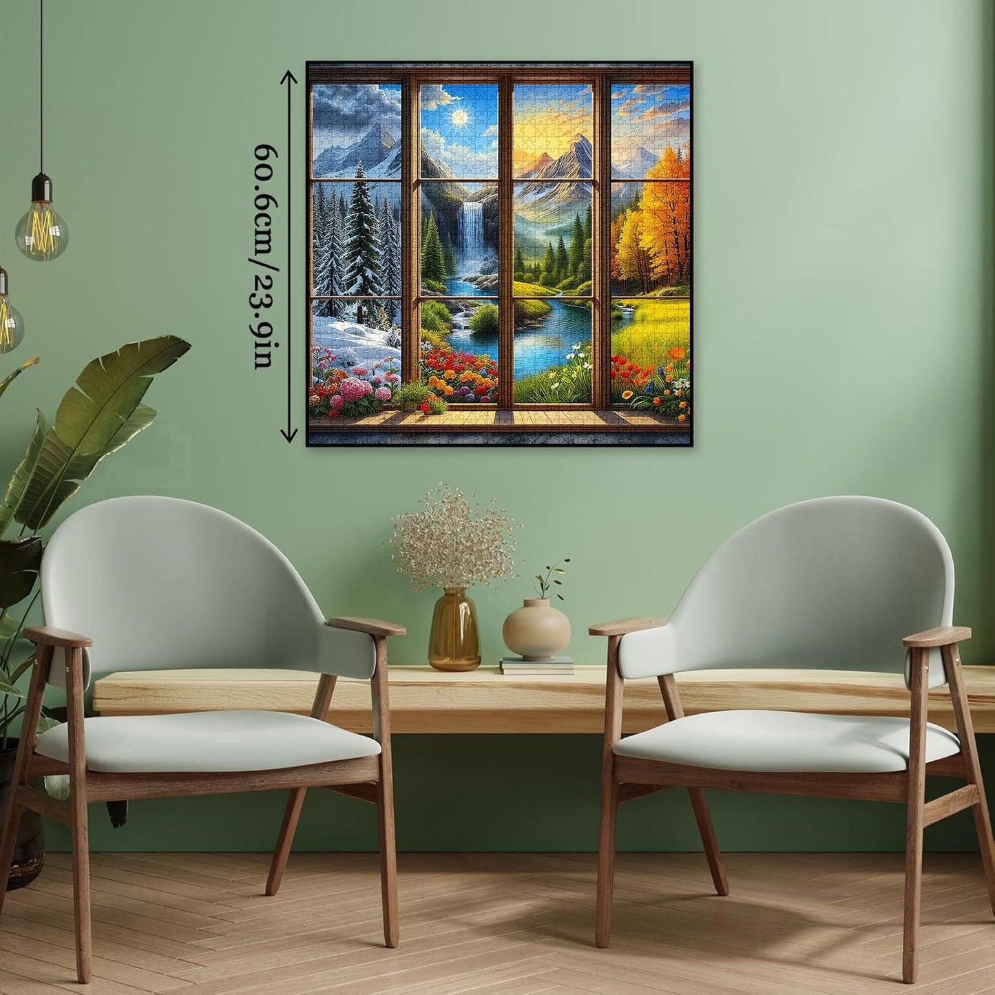 Create a Beautiful Healing Landscape with Your Own Hands 🏞️✨ A Fun Way to Relax