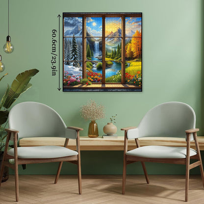Create a Beautiful Healing Landscape with Your Own Hands 🏞️✨ A Fun Way to Relax
