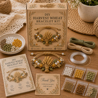 🔥50% Off Last Day - BUY 3 GET 1 FREE-🌻🍄Cottage Garden Charm Bracelet DIY Kit Series🌼🌾🧺