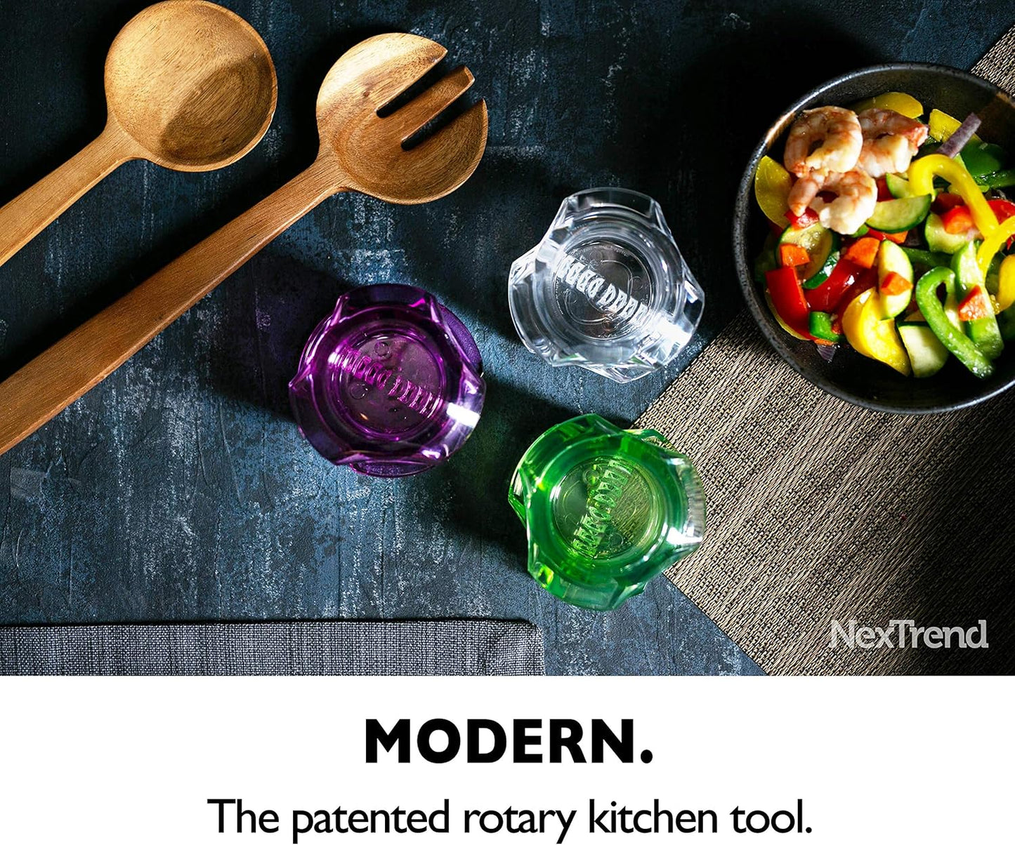 Effortless Prep: Multi-Functional Manual Garlic & Herb Twister Mincer 🧄✨
