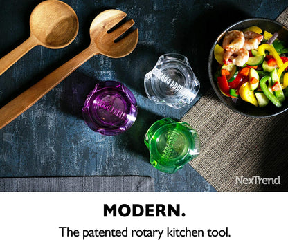 Effortless Prep: Multi-Functional Manual Garlic & Herb Twister Mincer 🧄✨