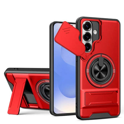 💥🏆 Flash Sale: 49% OFF! Samsung Phone Case – Sliding Camera Cover, Rotatable Ring, Magnetic Mount