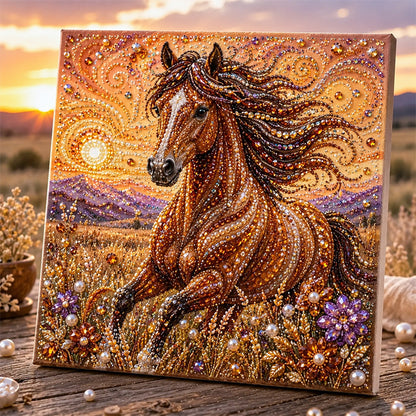🔥 Last Day 49% OFF - Highland Cow Pearl Art DIY Kit – Relaxing DIY Craft to Create Stunning Coastal Artwork (📦Buy 2 Free Shipping)