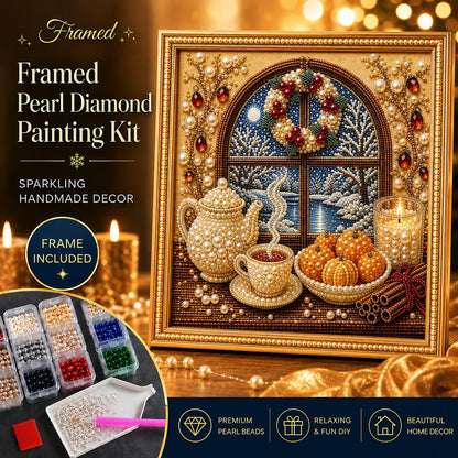DIY Framed Christmas Pearl Art Kit