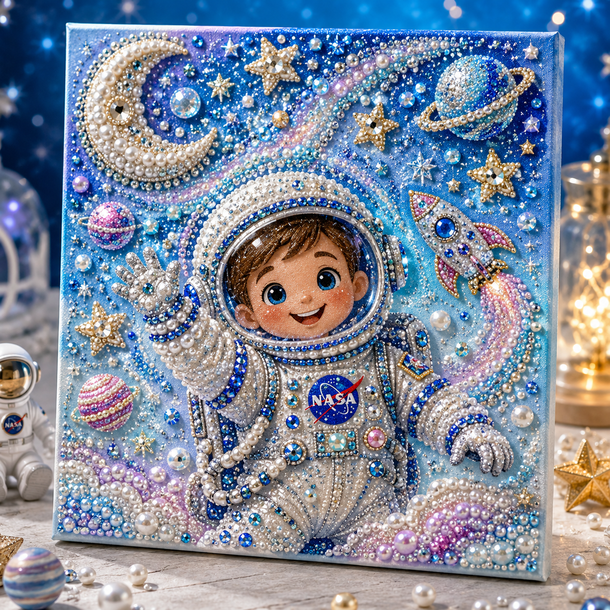 🖼️Career Dreams DIY Pearl Bead Art Kit for Kids