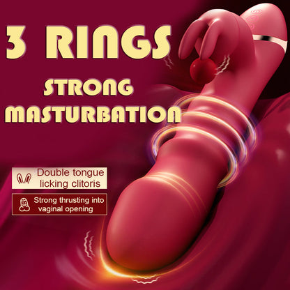 ⚡ New In 2026! Experience the magic of 7 unique slapping vibration modes + 5 realistic licking & sucking levels. Luxury G-spot & Clitoris stimulator. 💖