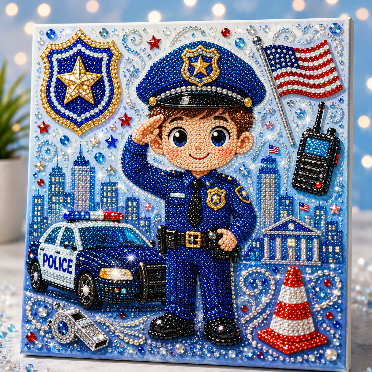 🖼️Career Dreams DIY Pearl Bead Art Kit for Kids