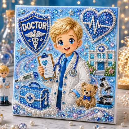 🖼️Career Dreams DIY Pearl Bead Art Kit for Kids