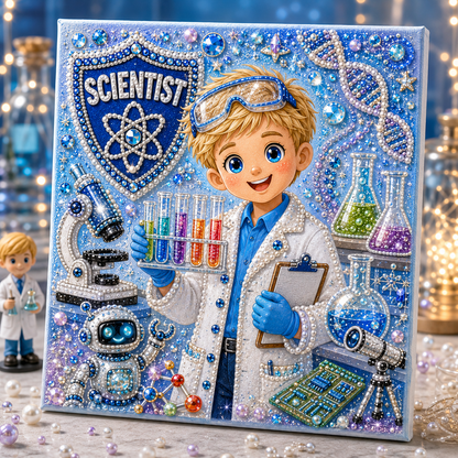 🖼️Career Dreams DIY Pearl Bead Art Kit for Kids