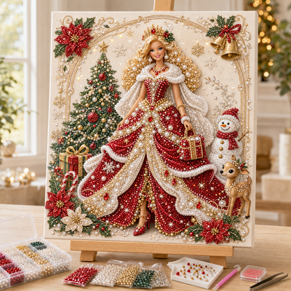 Last Day 49% OFF - Fashion Doll Pearl Art DIY Kit