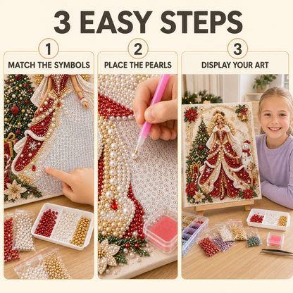 Last Day 49% OFF - Fashion Doll Pearl Art DIY Kit