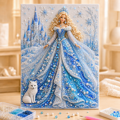 Last Day 49% OFF - Fashion Doll Pearl Art DIY Kit
