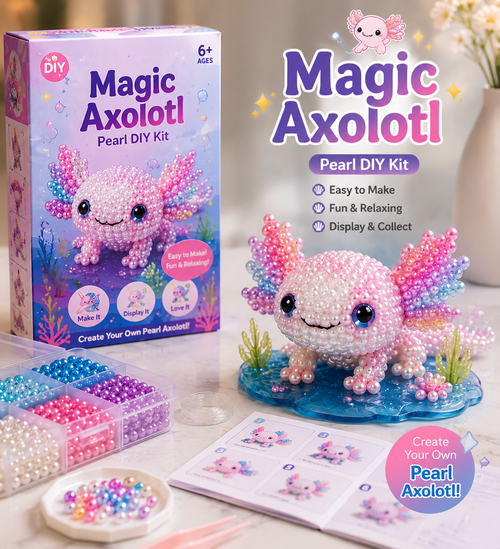 🔥Last Day BUY 3 GET 1 FREE🐚 12 Magical Ocean Friends DIY Kit – Create Your Own Adorable Sea Creatures!